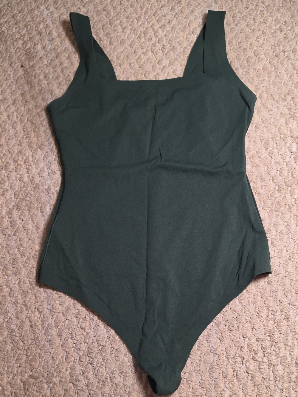 Aerie One-Piece Bodysuit in Dark Green